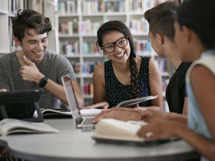 students academic study environment