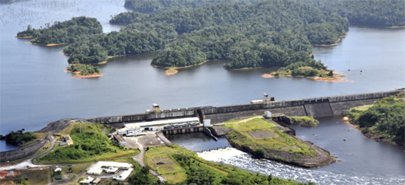 Illustration schématique d'un réseau électrique en Guyane