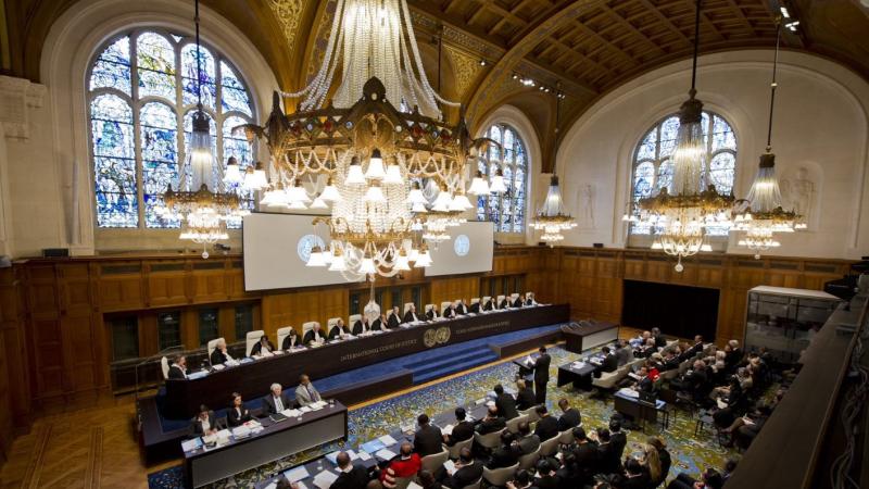 international courtroom legal documents
