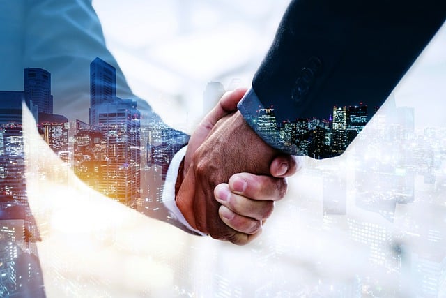 real estate handshake belgium
