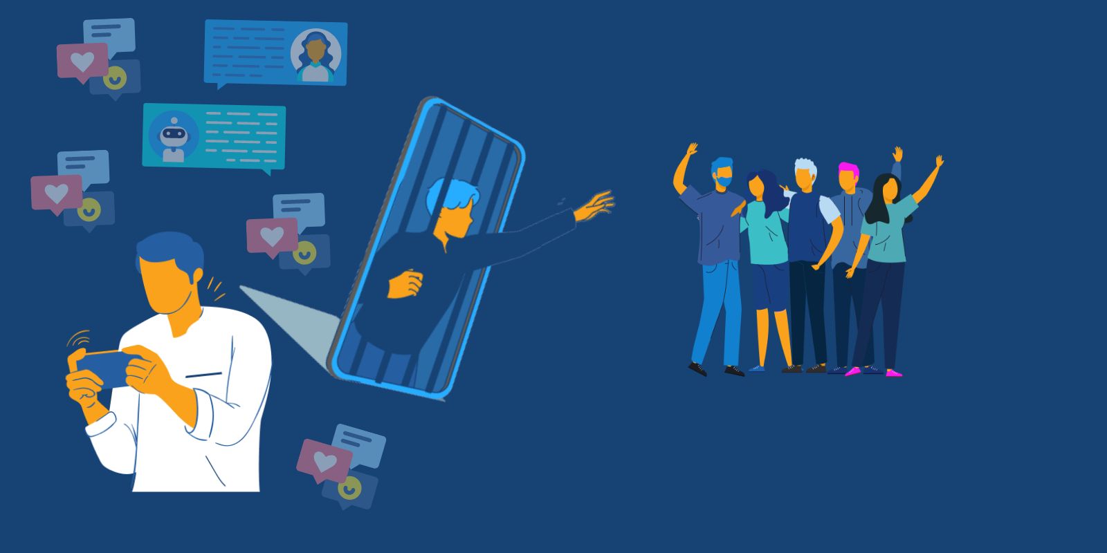 technology health youth concept