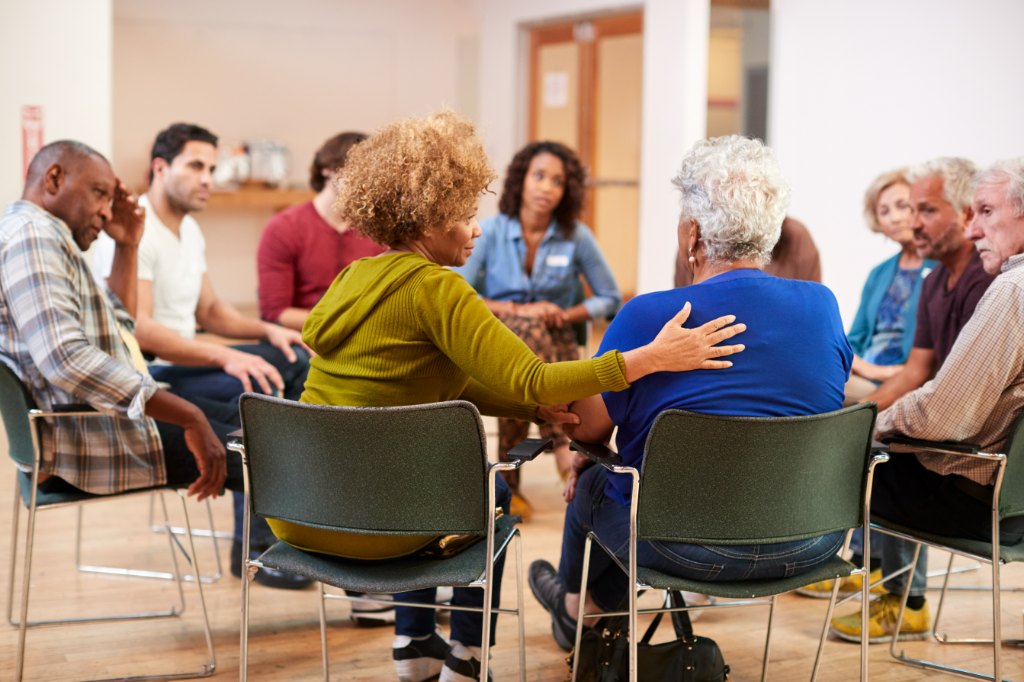 religious therapy group session