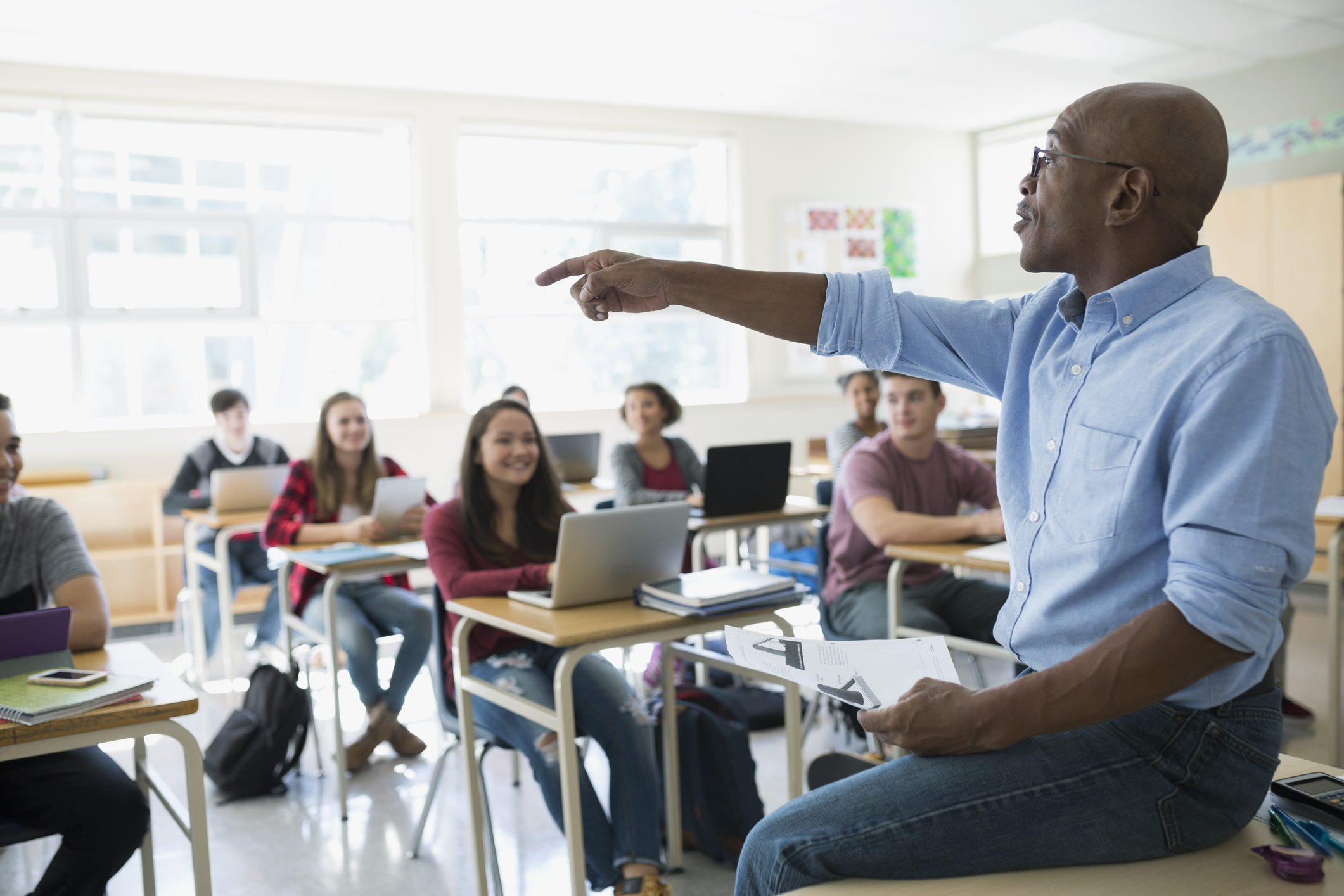 classroom teacher students