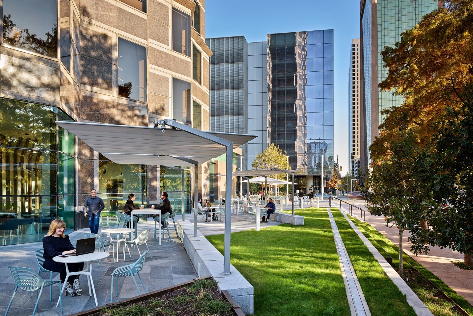 urban public consultation session outdoor