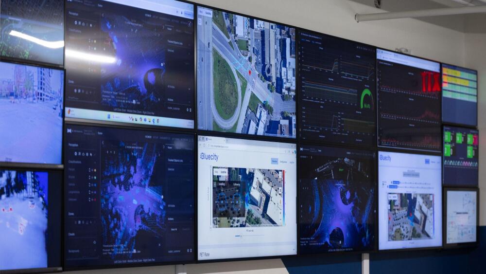 scenic digital data control room