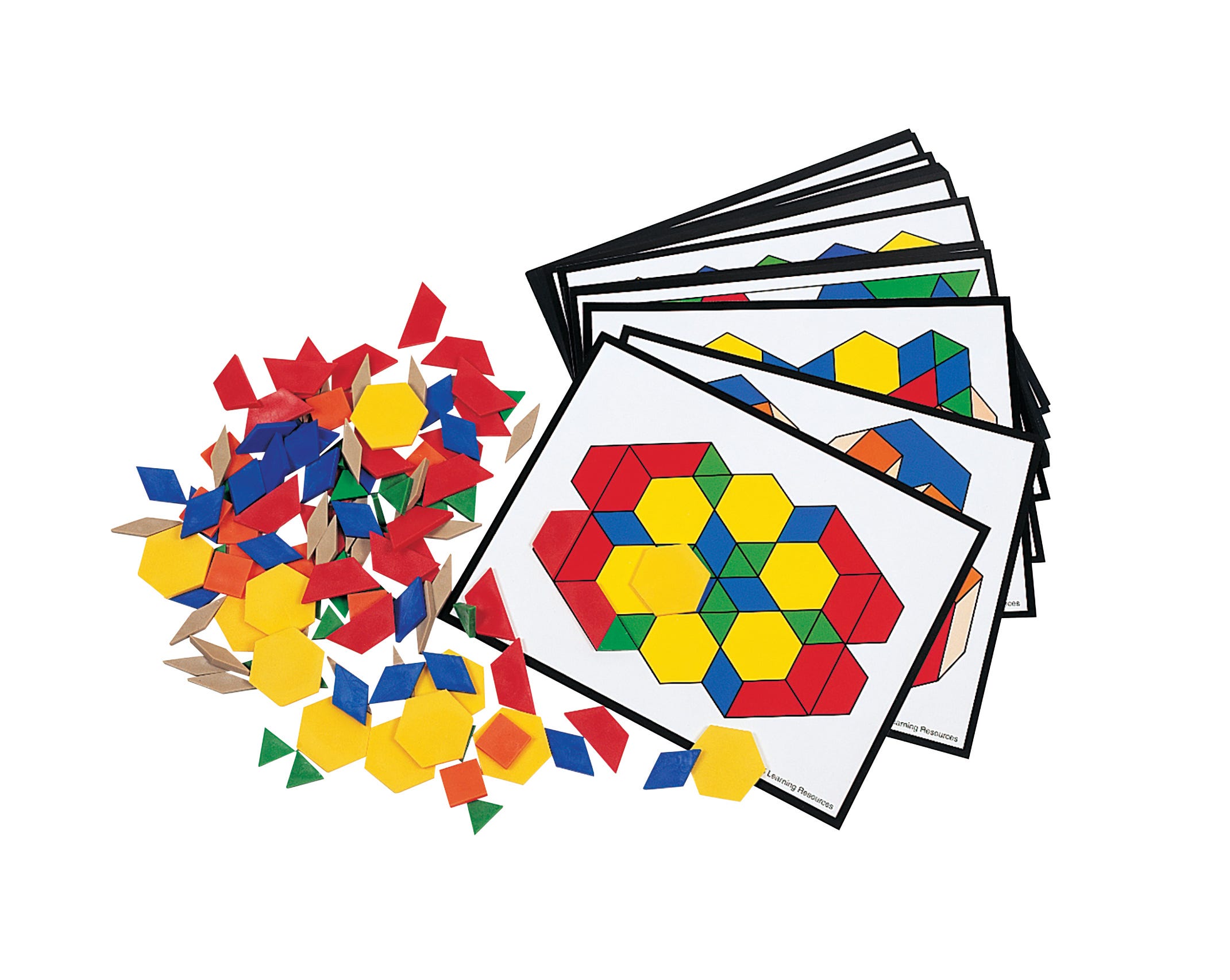 physical objects arranged in pattern