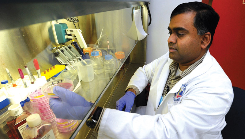 prostate cancer treatment lab
