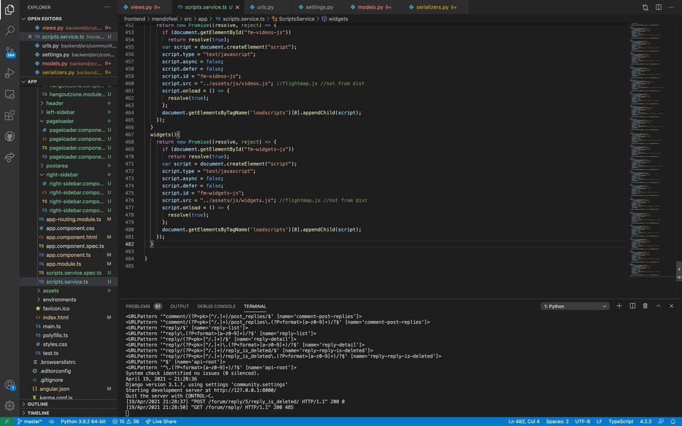 javascript router framework code