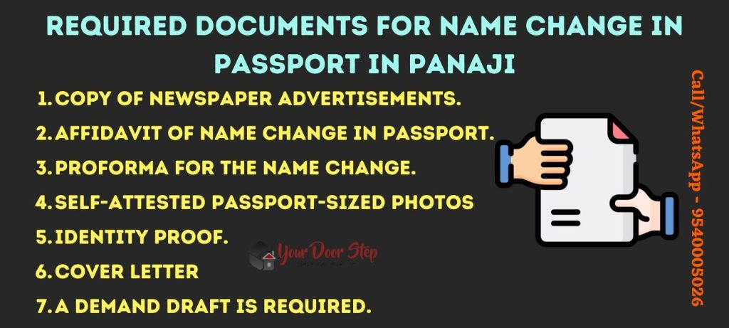 affidavit document panaji office