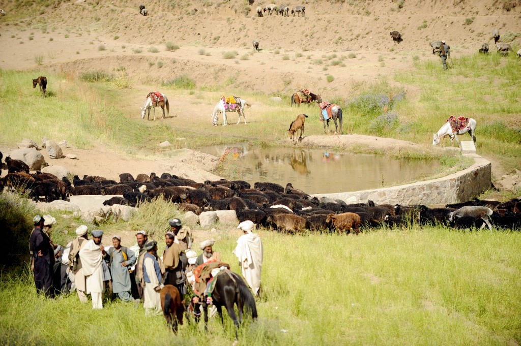 Afghan landscapes conflict resolution community meeting