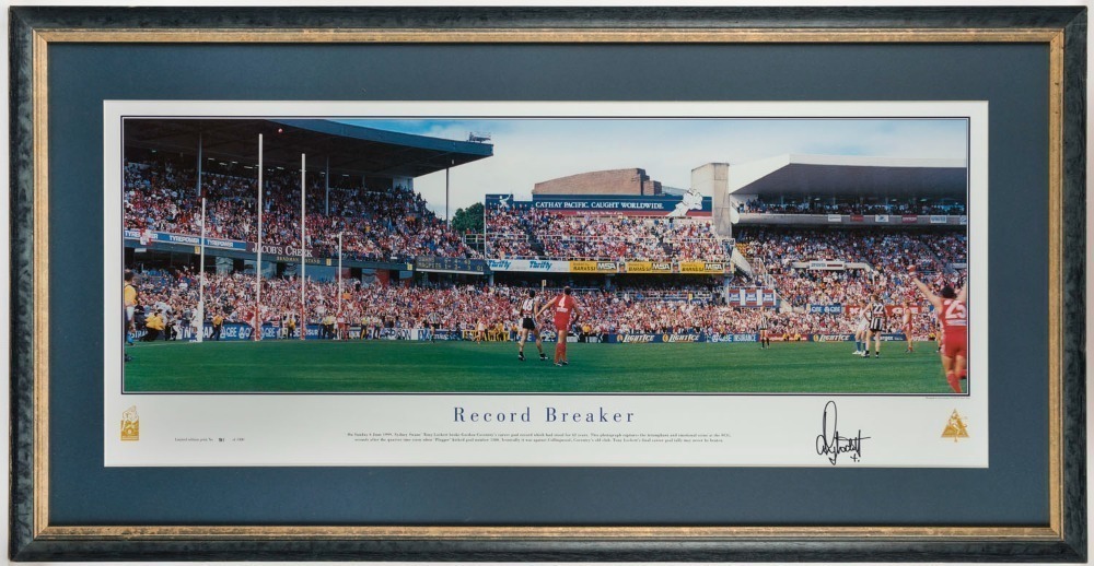 historic afl stadiums and football memorabilia