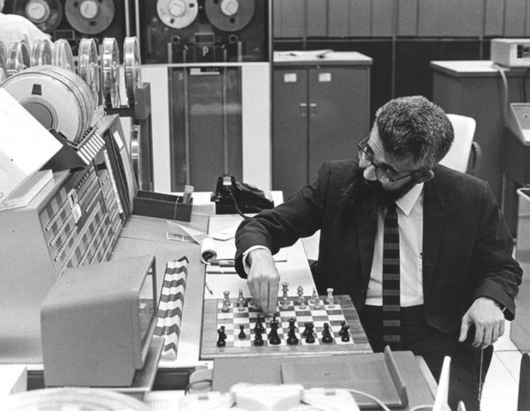 John McCarthy, credited with coining 'artificial intelligence'
