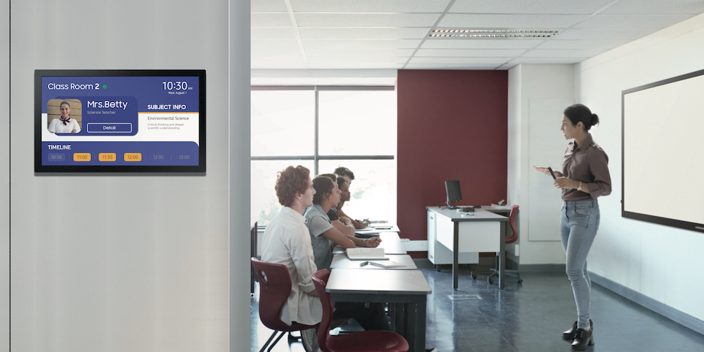 university campus digital classroom
