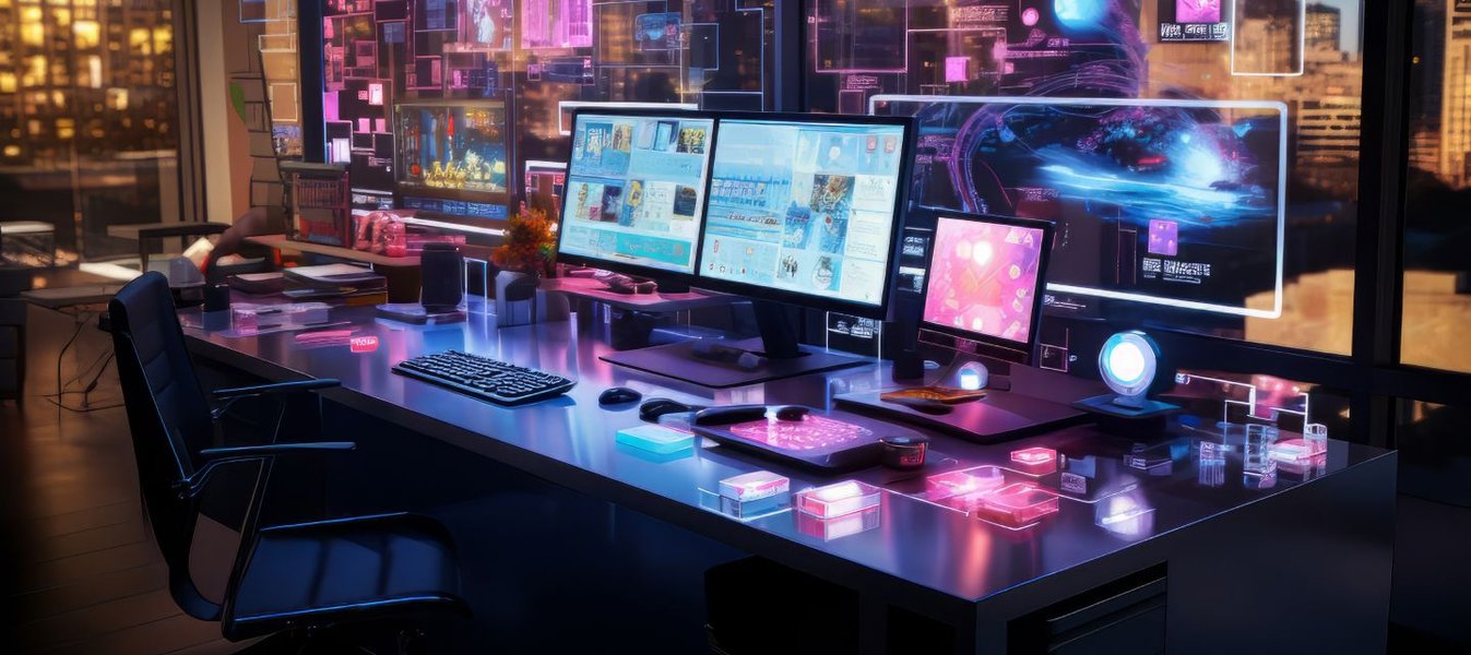 modern ai computer setup