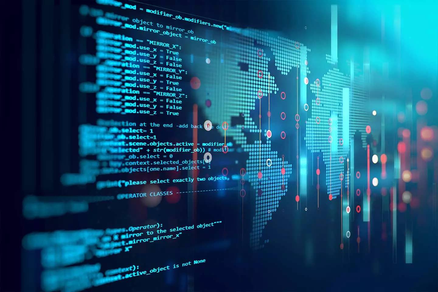 business automation technology real scene