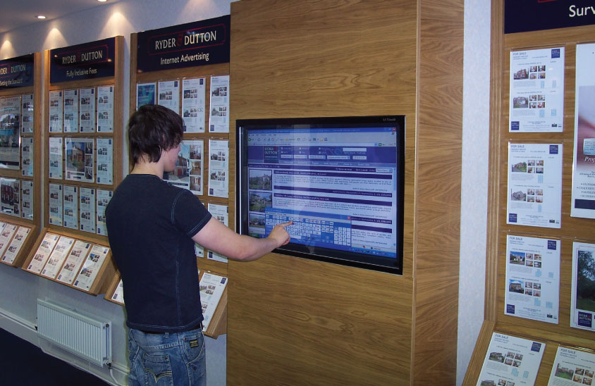 technology agents digital screens