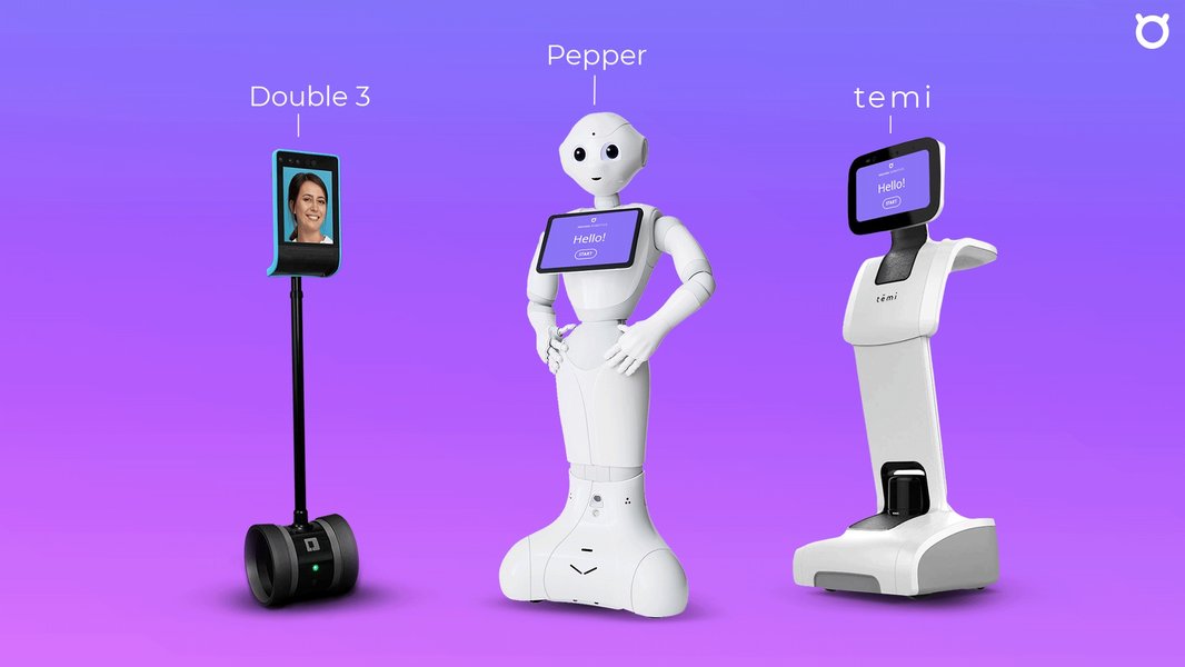 Image of a service robot assisting in a home environment