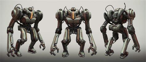 futuristic robot concept