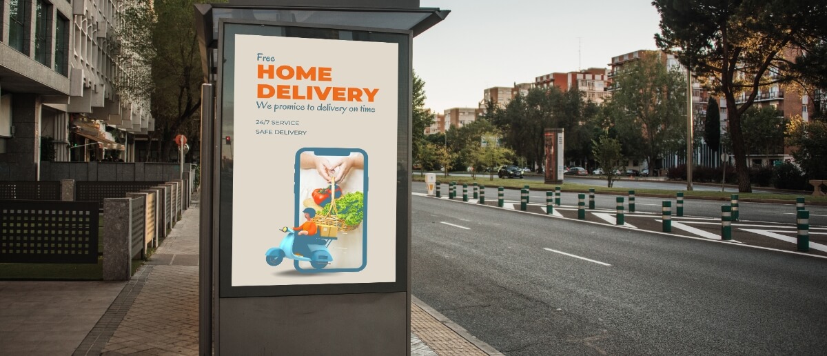 digital screen, marketing analytics, urban media displays