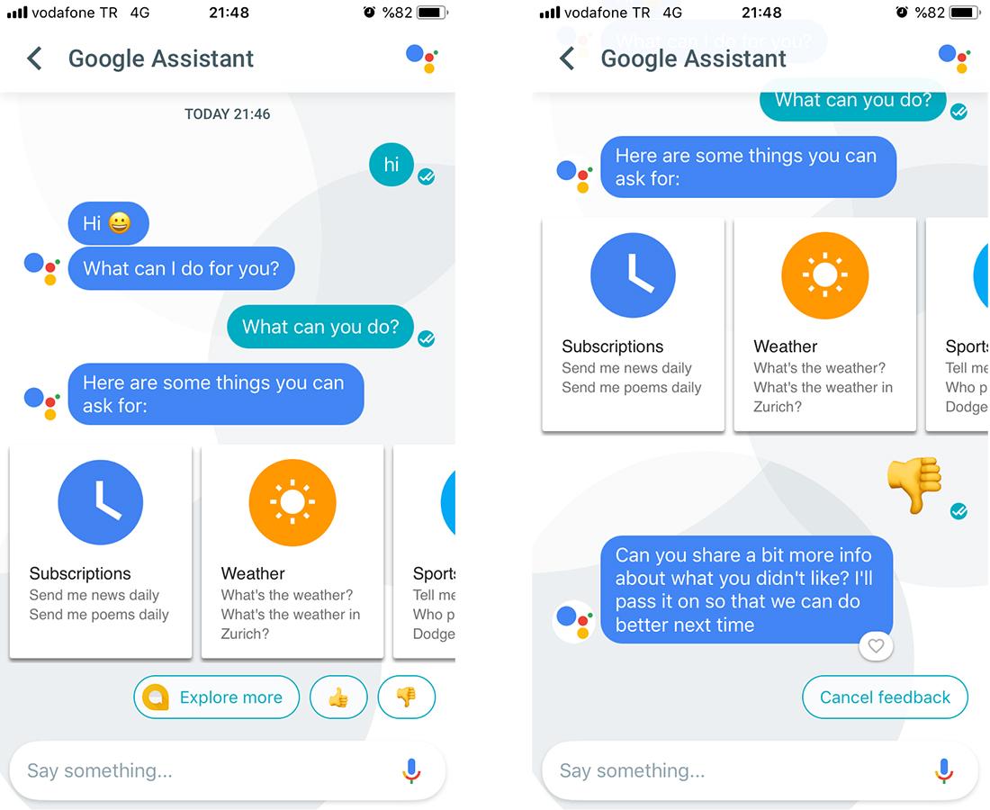 modern chatbot interface
