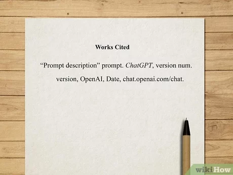 AI generated citations
