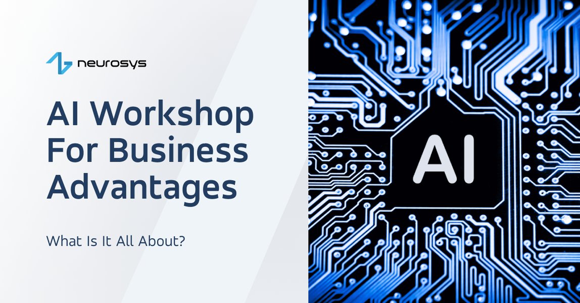 Visual representing an AI workshop or learning environment