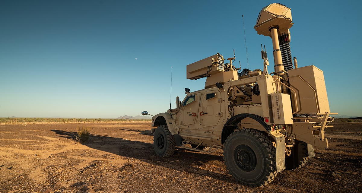 military drones and radar equipment