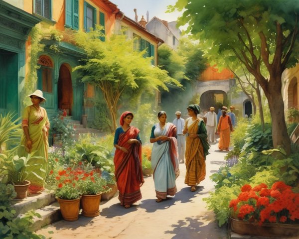 india ai scenery