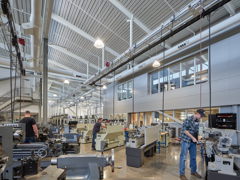 industrial tech facility