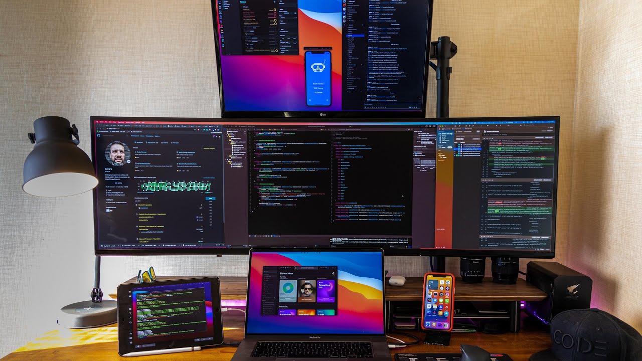 iOS development workspace