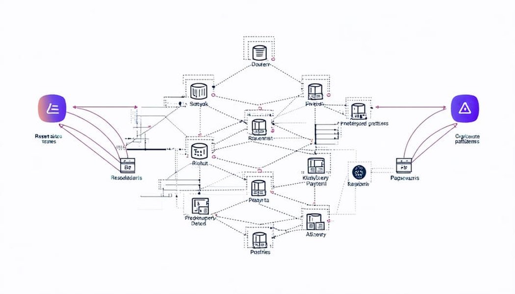 AI Network Analysis Diagram