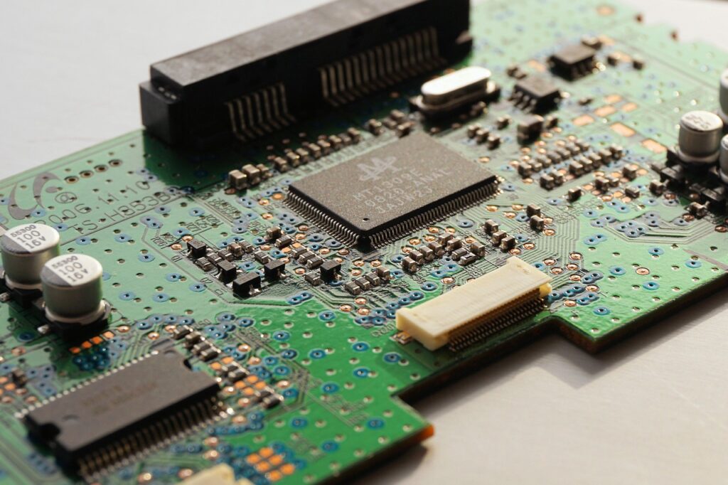 physical circuitry board integrated circuit design