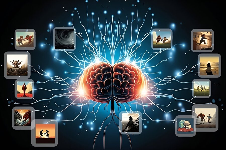ai models technology visuals