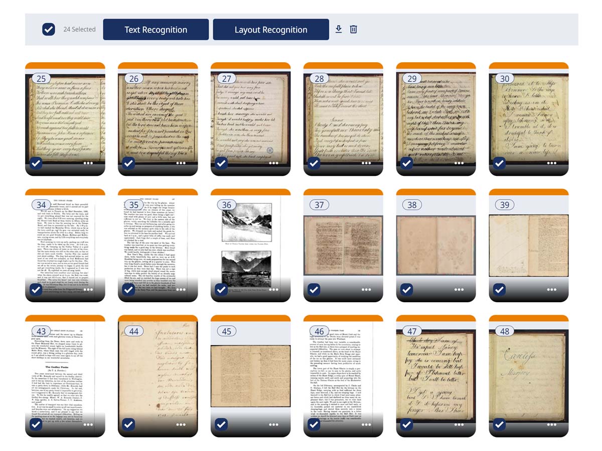 AI tool reading document physical papers