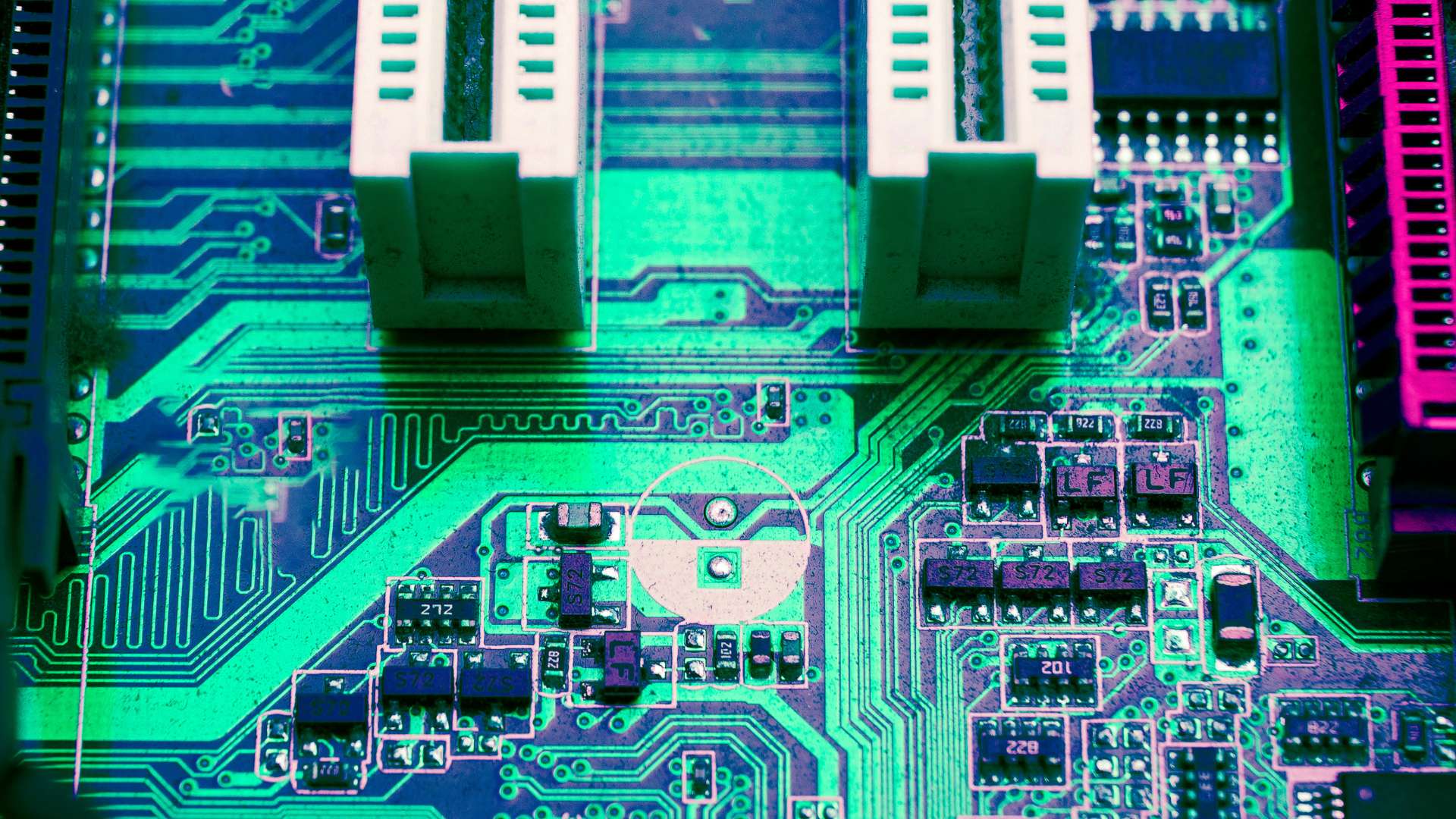 VLSI circuit board design chip layout
