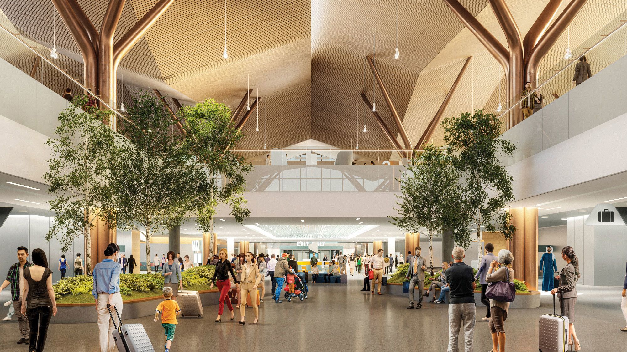 modern airport interior design