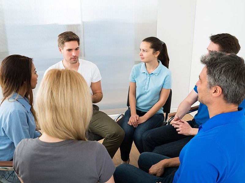 Support group session
