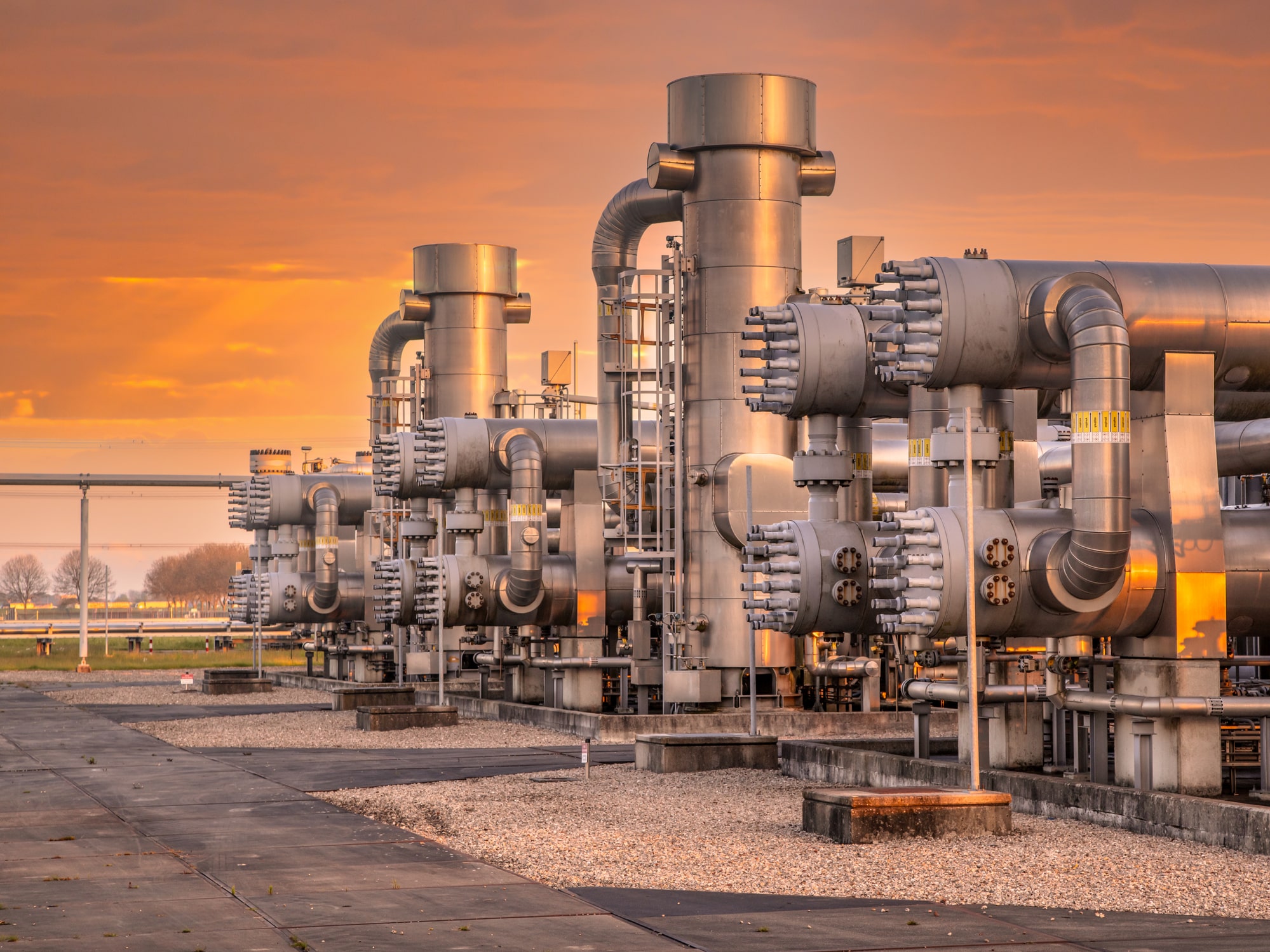 energy infrastructure industrial gas facility
