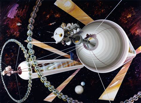 space colony hub