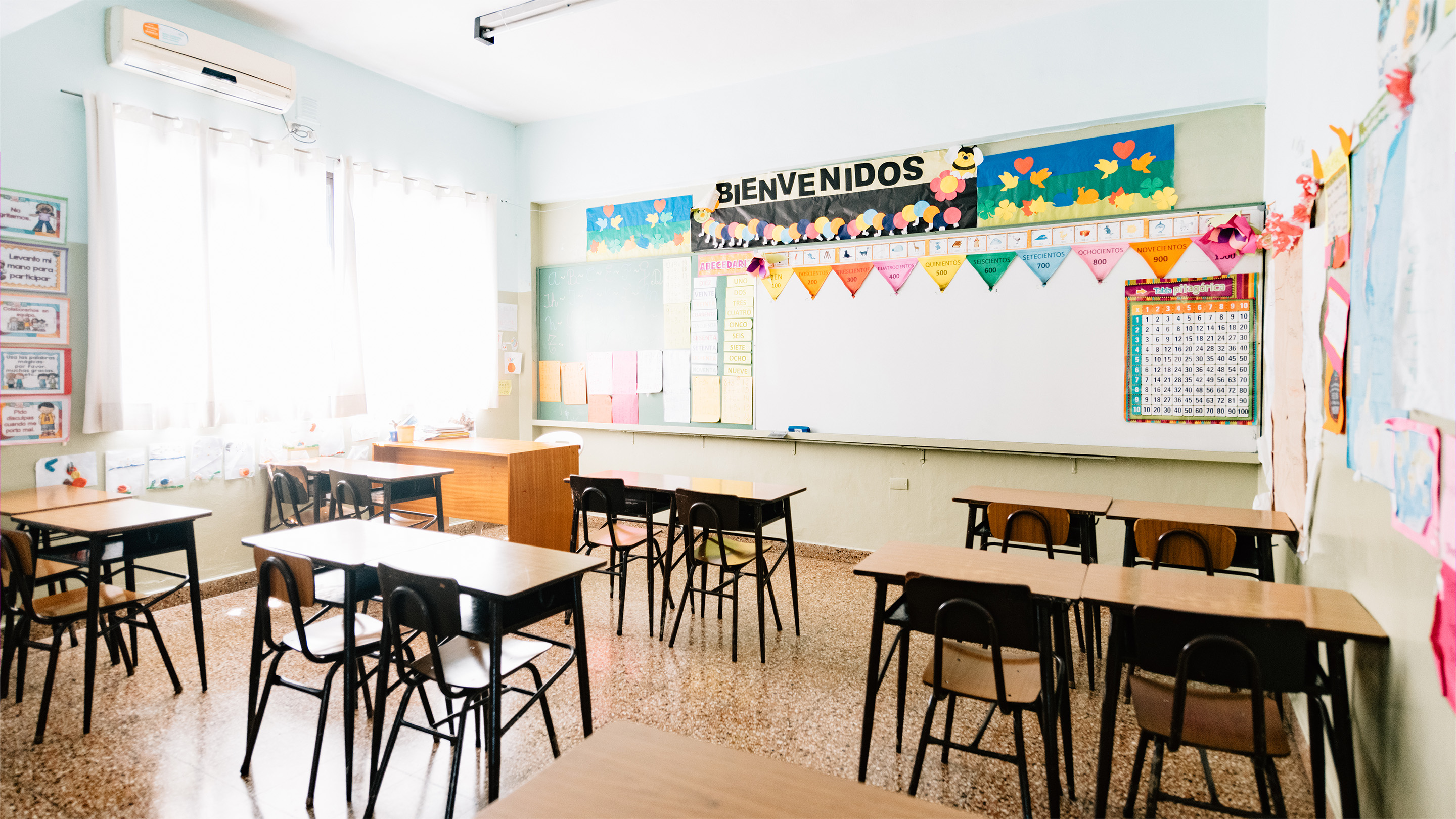 scenic classrooms, modern educational spaces, alternative learning environments
