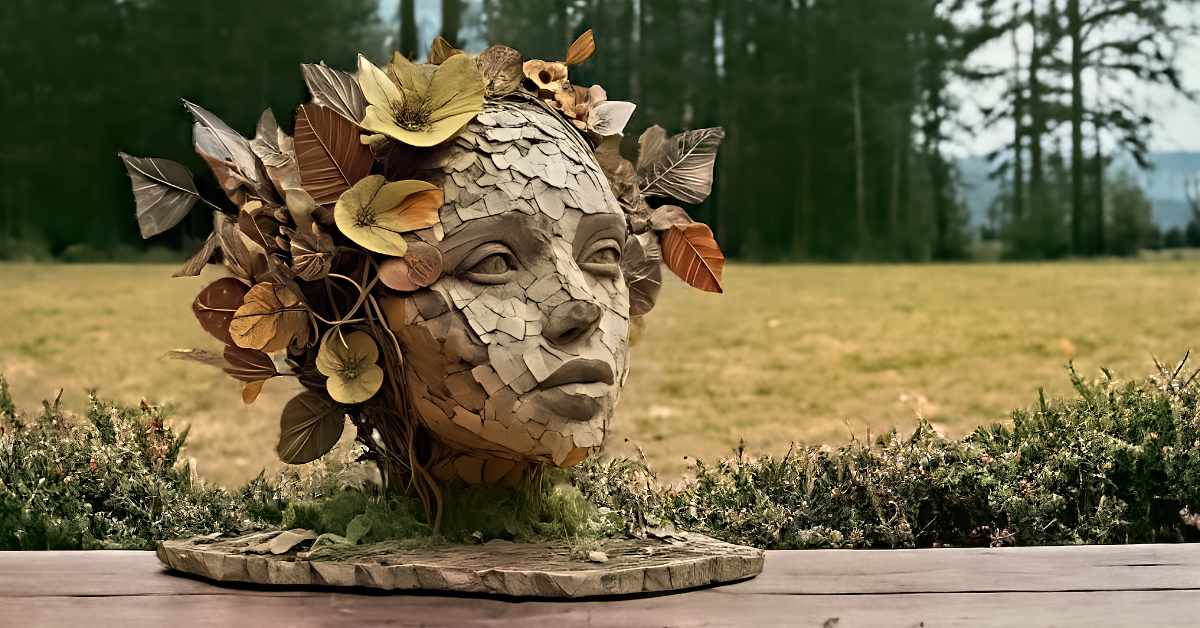 eco friendly natural materials art