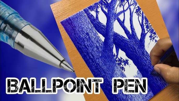 scenery of writing tools and nature