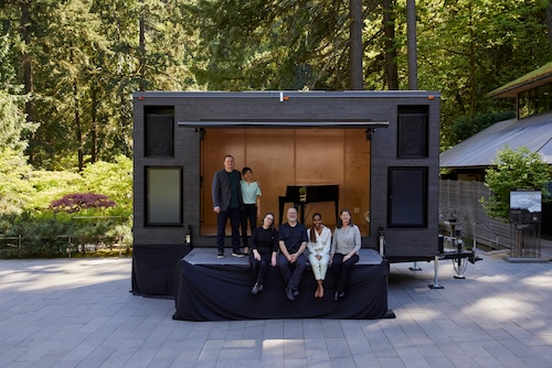 landscape music stage