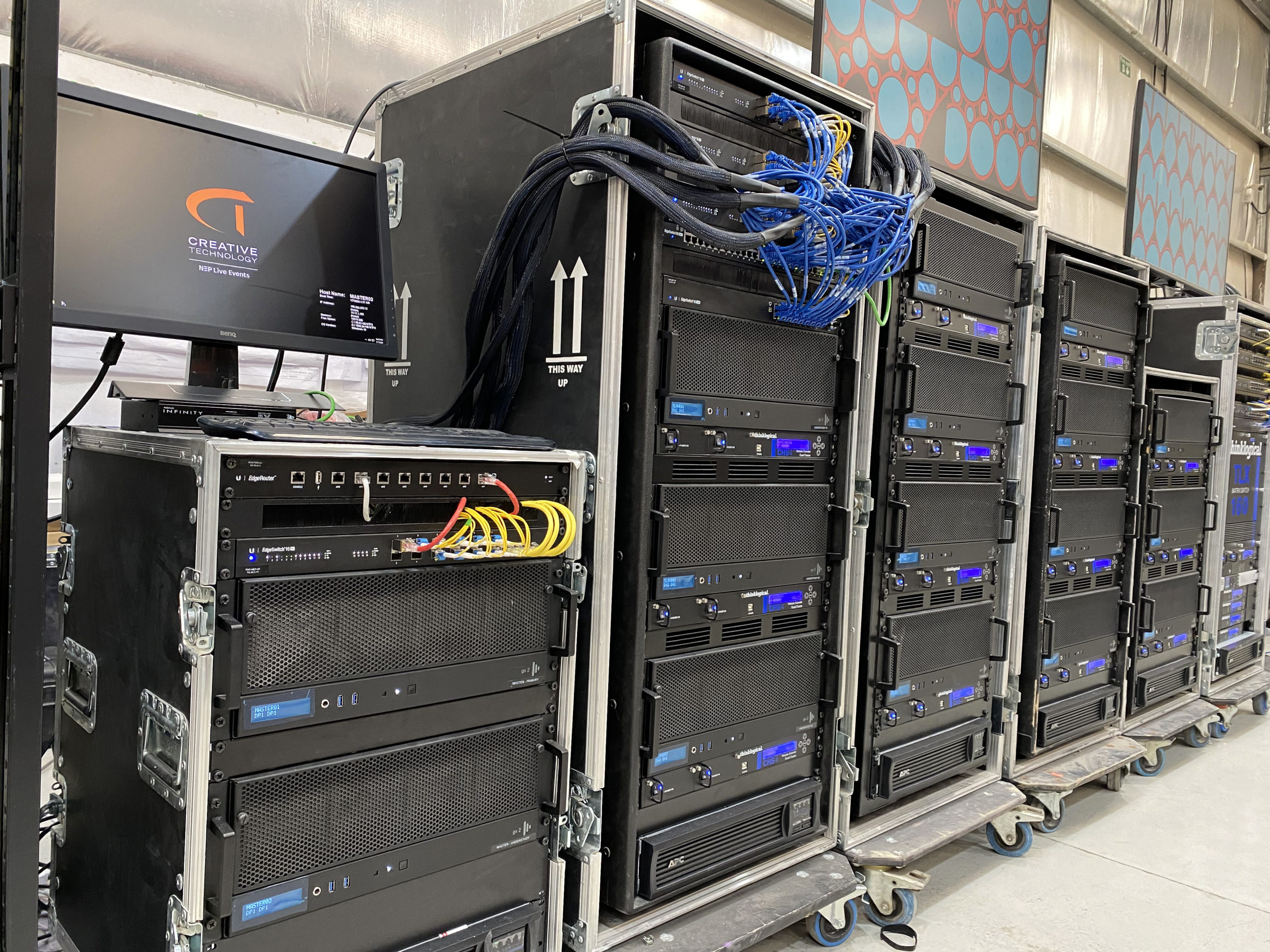 media server server room technology