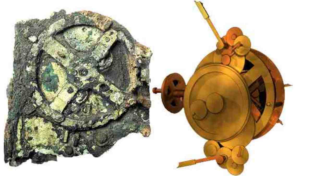 historic artifacts mixed with modern technology