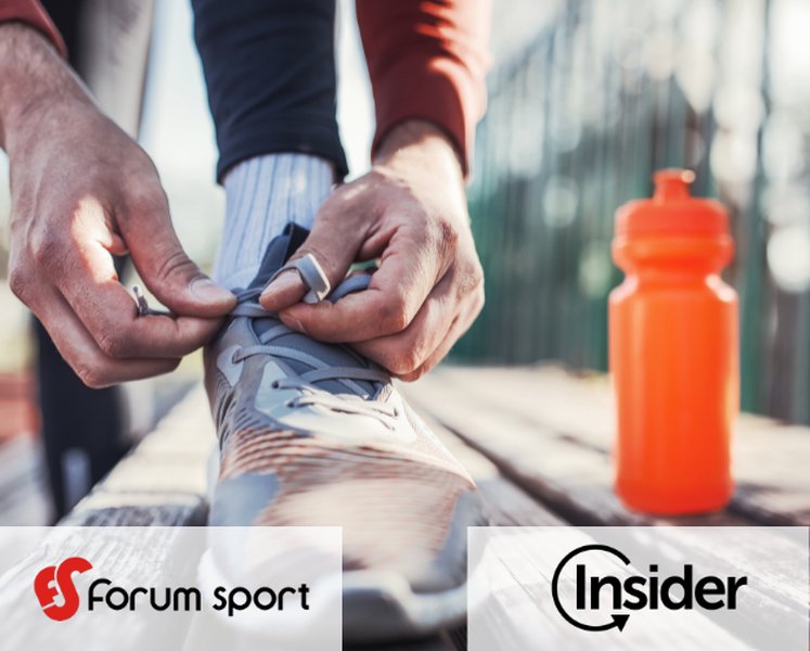 Gráfico mostrando el impacto de la personalización de Insider en Forum Sport