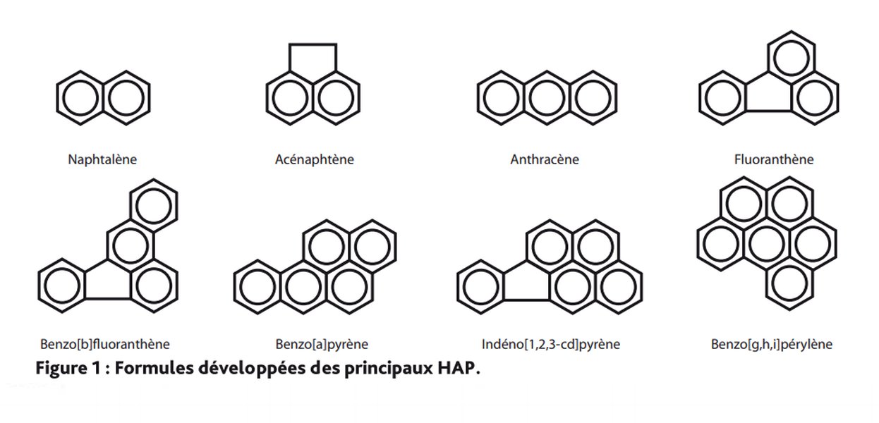Structure du Benzo[a]pyrène