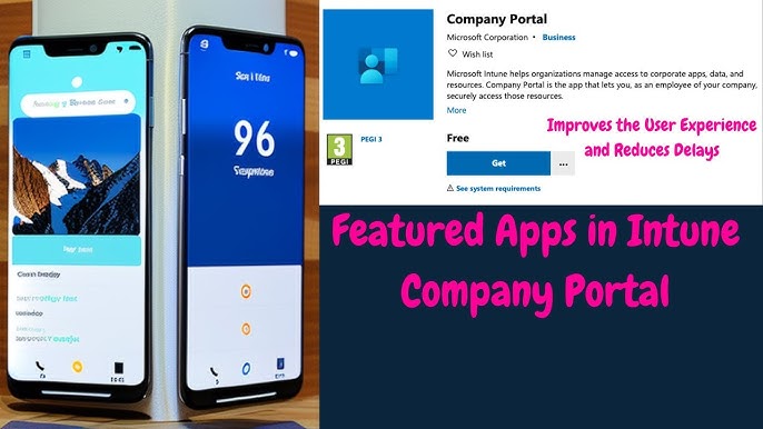 enterprise mobile devices company portal