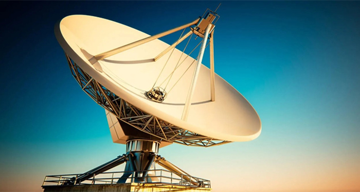 satellite dish antenna communication