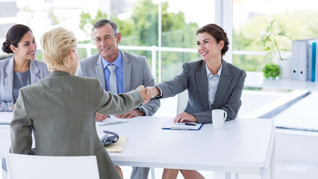 Happy customer giving a thumbs up